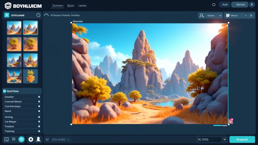 Captura de pantalla de editor de niveles Drag-and-Drop